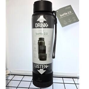 TYLT Hot Cold 24 oz Thermos w Integrated 12 Hour Bluetooth Speaker Washable NWT